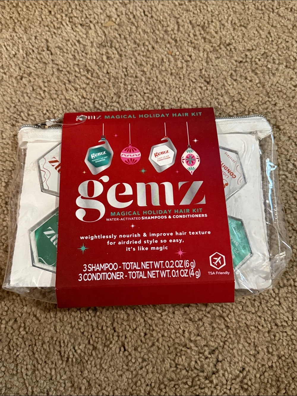 gemz - Magical Holiday Hair Kit - Shampoo & Conditioner